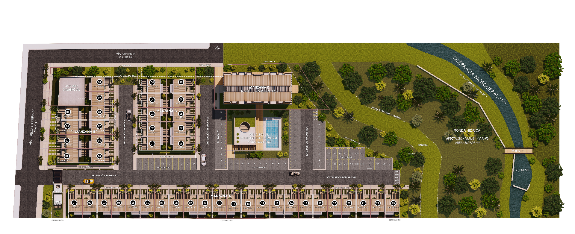 Planta general y coordinación de proyecto